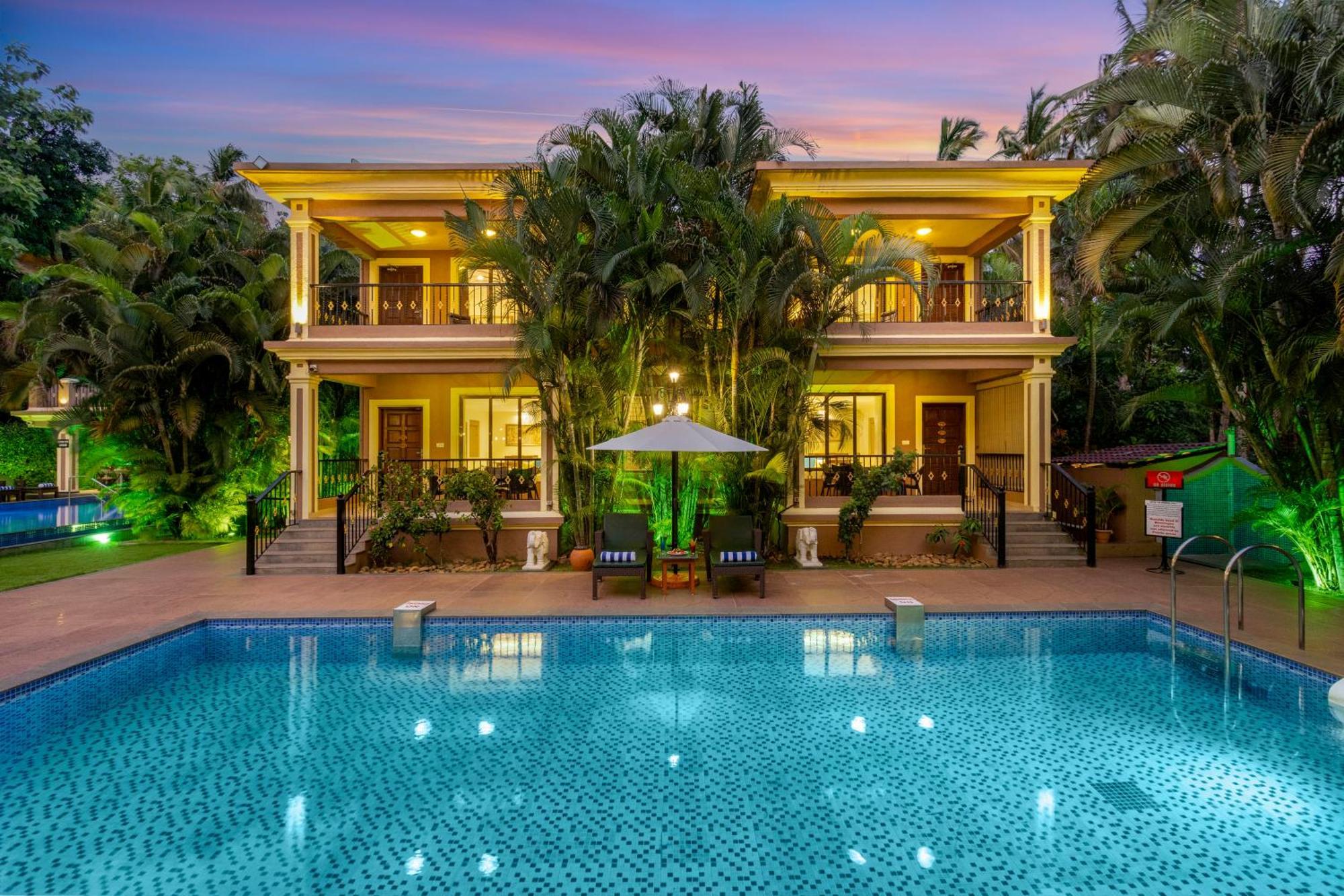 Seashell Suites And Villas- Candolim Goa מראה חיצוני תמונה