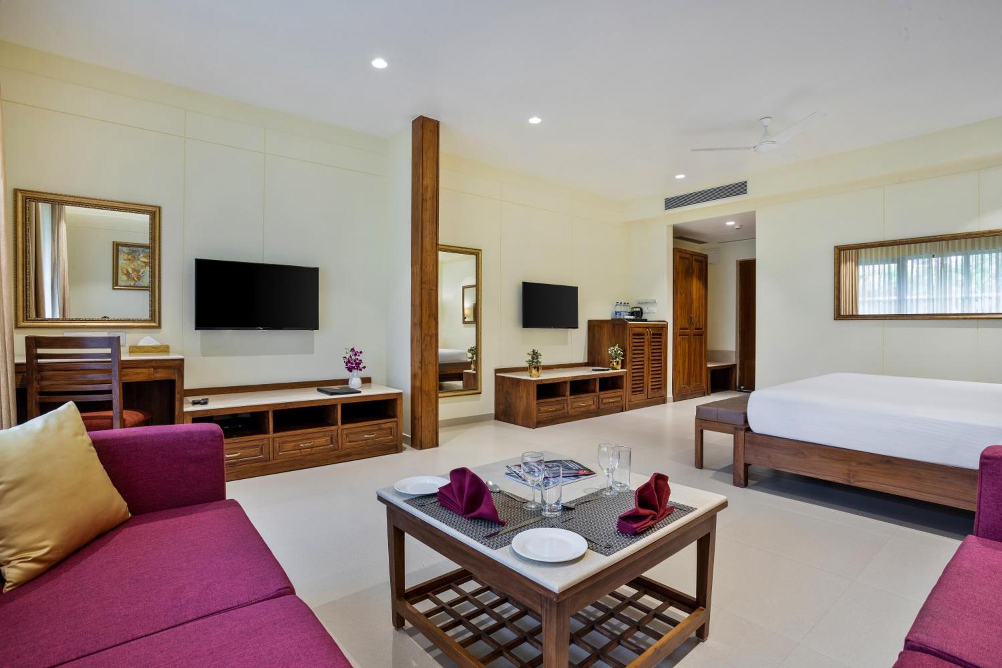 Seashell Suites And Villas- Candolim Goa מראה חיצוני תמונה
