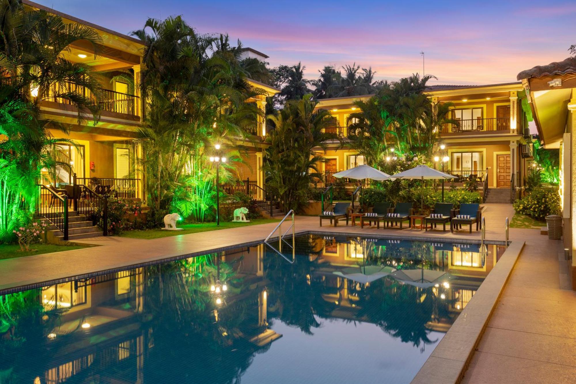 Seashell Suites And Villas- Candolim Goa מראה חיצוני תמונה